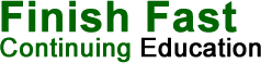 Finish Fast Continuing Education logo